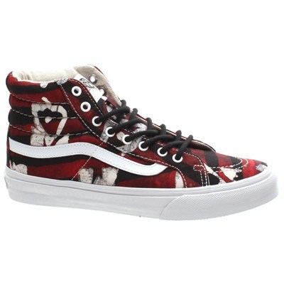 SK8 Hi Slim (Della) Batik/Red Shoe QG3AWF