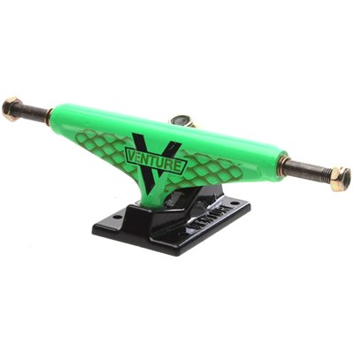5.25 Low Wildstyle Venom Green/Black Skateboard Trucks