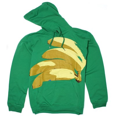 Bananas Hoody - Green Pea