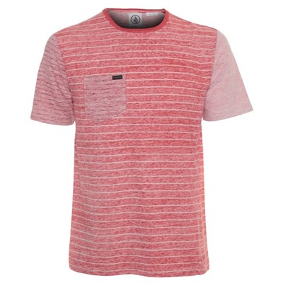 Peruzzy Crew S/S T-Shirt - Chili Red