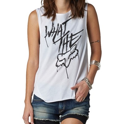Vandal Muscle Tank - White