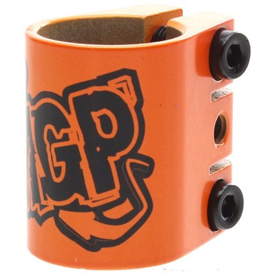 MGP Triple Collar Scooter Clamp - Orange