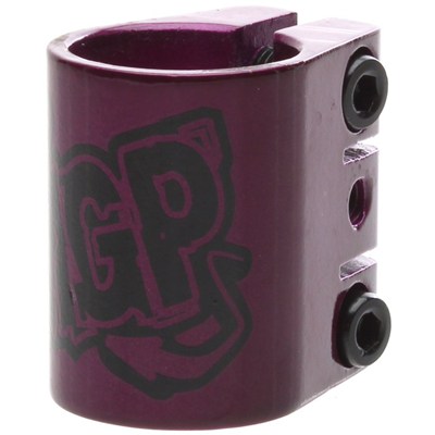 MGP Triple Collar Scooter Clamp - Purple