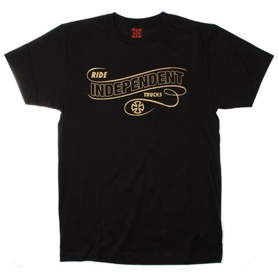 Ride Gold S/S T-Shirt - Black