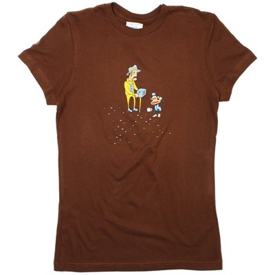 Organ Grinder S/S Tee - Brown