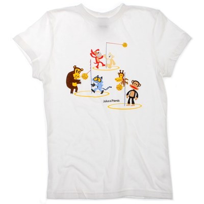 Tetherball S/S Tee - White