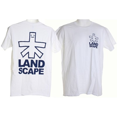 Outline Logo Backprint S/S T-Shirt - White/Black