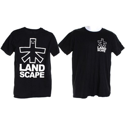 Outline Logo Backprint S/S T-Shirt - Black/White