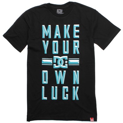 RD Luck Bevel S/S T-Shirt - Black
