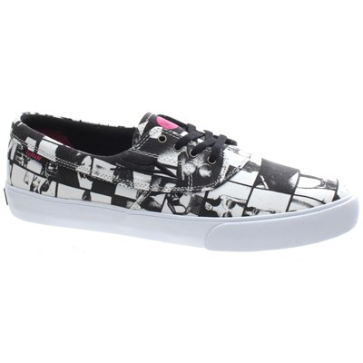 Camby Black/White Canvas Shoe Camby Black/White Canvas Shoe