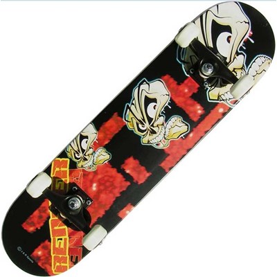 A Series Skulls III Complete Skateboard