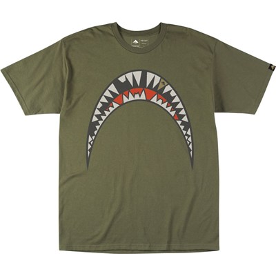 Chipped and Broken S/S T-Shirt - Olive