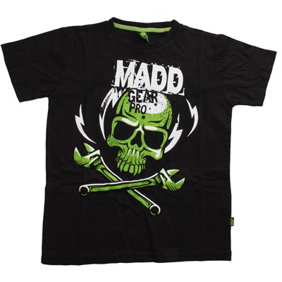 Lightning Bolt S/S Kids T-Shirt - Black