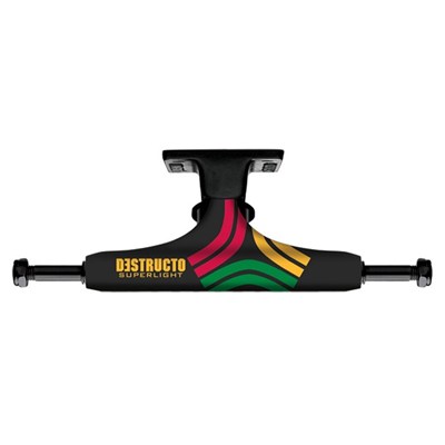 Superlite 4 5.25 Mid Skateboard Trucks - Rasta