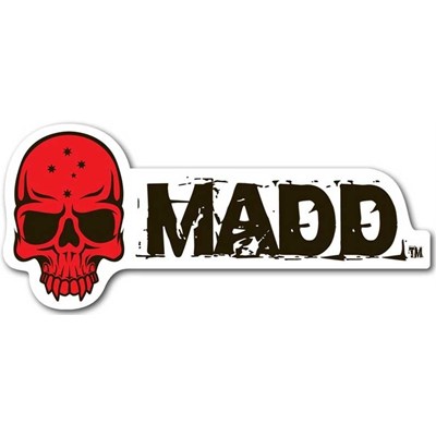 MGP Red Skull Madd Sticker