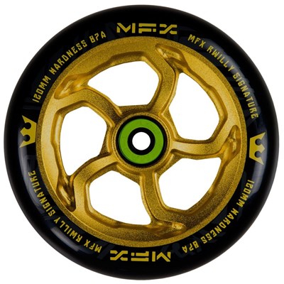 MFX Ryan Williams RWilly Hurricane 120mm Signature Wheel - Anodised Gold
