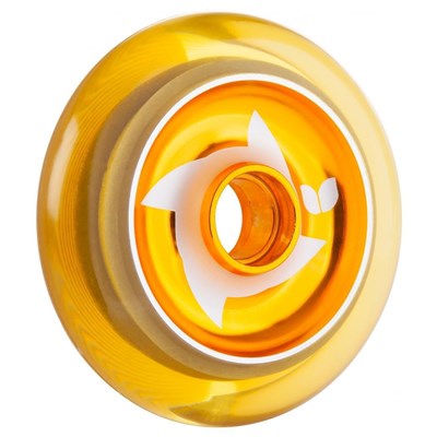 Shuriken Aluminium Hub Scooter Wheel - Orange