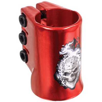 Madd Hatter Triple HIC Scooter Clamp - Red