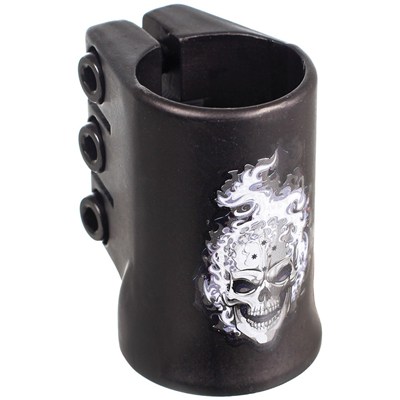 HotHead Oversized Triple Collar Scooter Clamp - Black