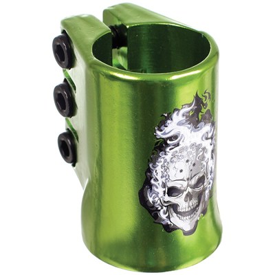 HotHead Oversized Triple Collar Scooter Clamp - Green