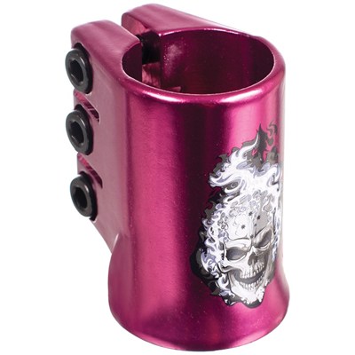 HotHead Oversized Triple Collar Scooter Clamp - Purple