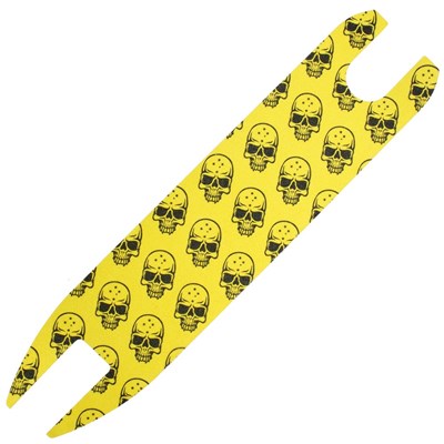 Madd Skulls Logo Scooter Grip Tape - Yellow