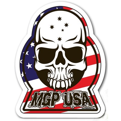 MGP USA Skull Sticker