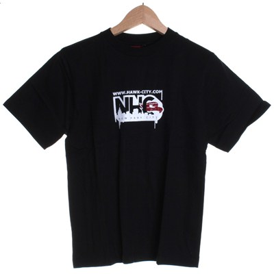 Hawk City Kids Fitted S/S T-Shirt - Black