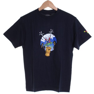 Hawxic Kids Fitted S/S T-Shirt - Navy