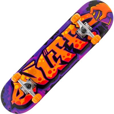 Graffiti II Orange 7.75inch Complete Skateboard