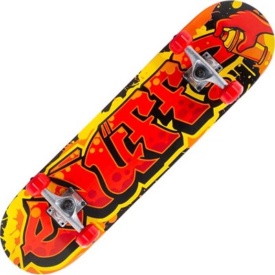 Graffiti II Red 7.75inch Complete Skateboard