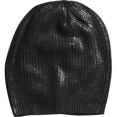 Step Off Slouch Beanie - Black