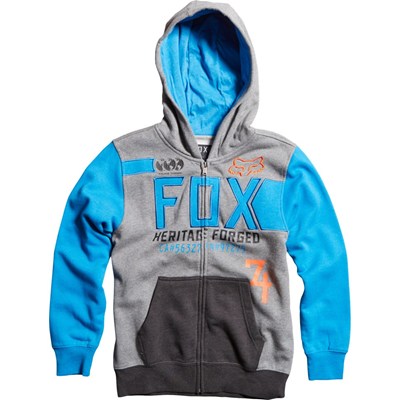 Blockade Youth Zip Hoody - Heather Graphite