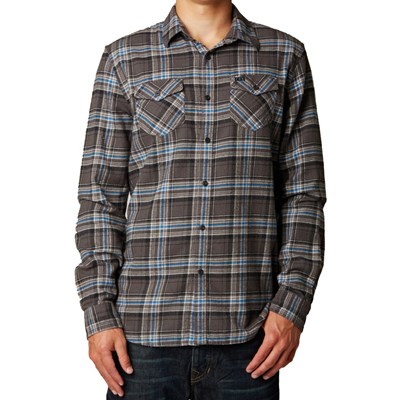 Nico L/S Flannel Shirt - Dark Fatigue