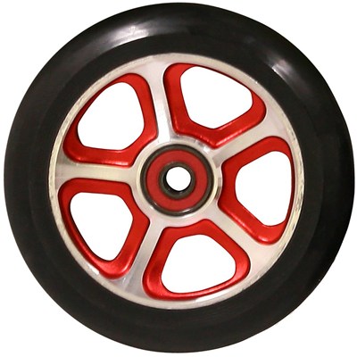 CF Filth 110mm Scooter Wheels Including Bearings - Red/Black