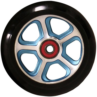 CF Filth 110mm Scooter Wheels Including Bearings - Blue/Black