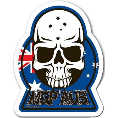 MGP AUS Skull Sticker