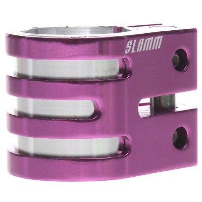 Vice Oversized Double Collar Clamp - Purple