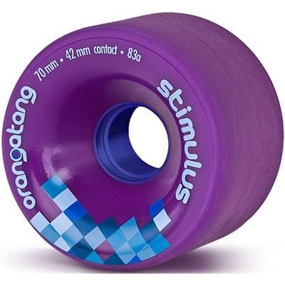 Stimulus Freeride Longboard Wheels - Purple