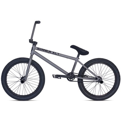 Sinner XLT 2015 20inch BMX Bike - Raw