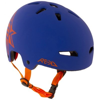 Elite Icon Blue/Orange Helmet