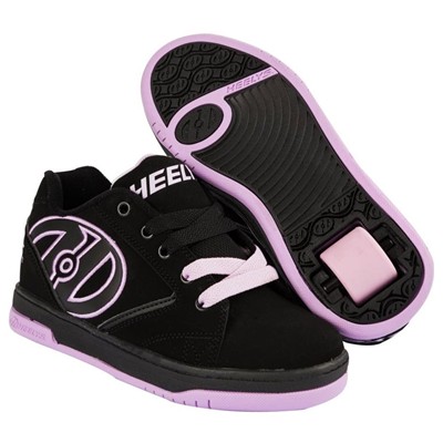 Propel 2.0 Black/Lilac Kids Heely Shoe