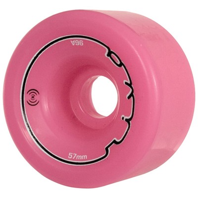 Riva 57mm/96a Roller Skate Wheels- Pink