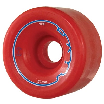 Riva 57mm/96a Roller Skate Wheels- Red