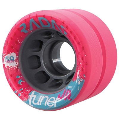 Tuner JR 59mm Derby Roller Skate Wheels- Pink