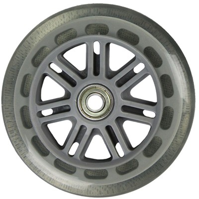 Original Street 100mm Scooter Wheels and Bearings - Clear