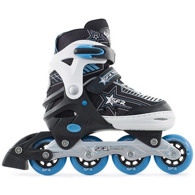 Pulsar Adjustable Recreational Inline Skates - Blue