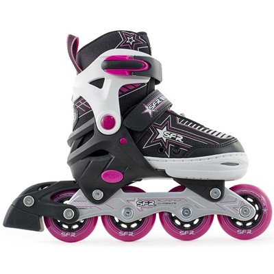 Pulsar Adjustable Recreational Inline Skates - Pink