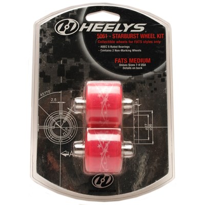 Starburst Fats Abec 5 Replacement Heelys Wheels