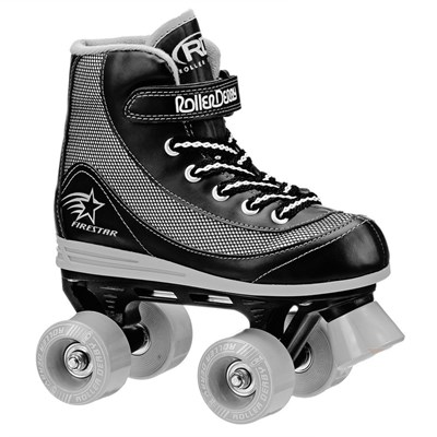 Firestar V2.0 Black Quad Roller Skates